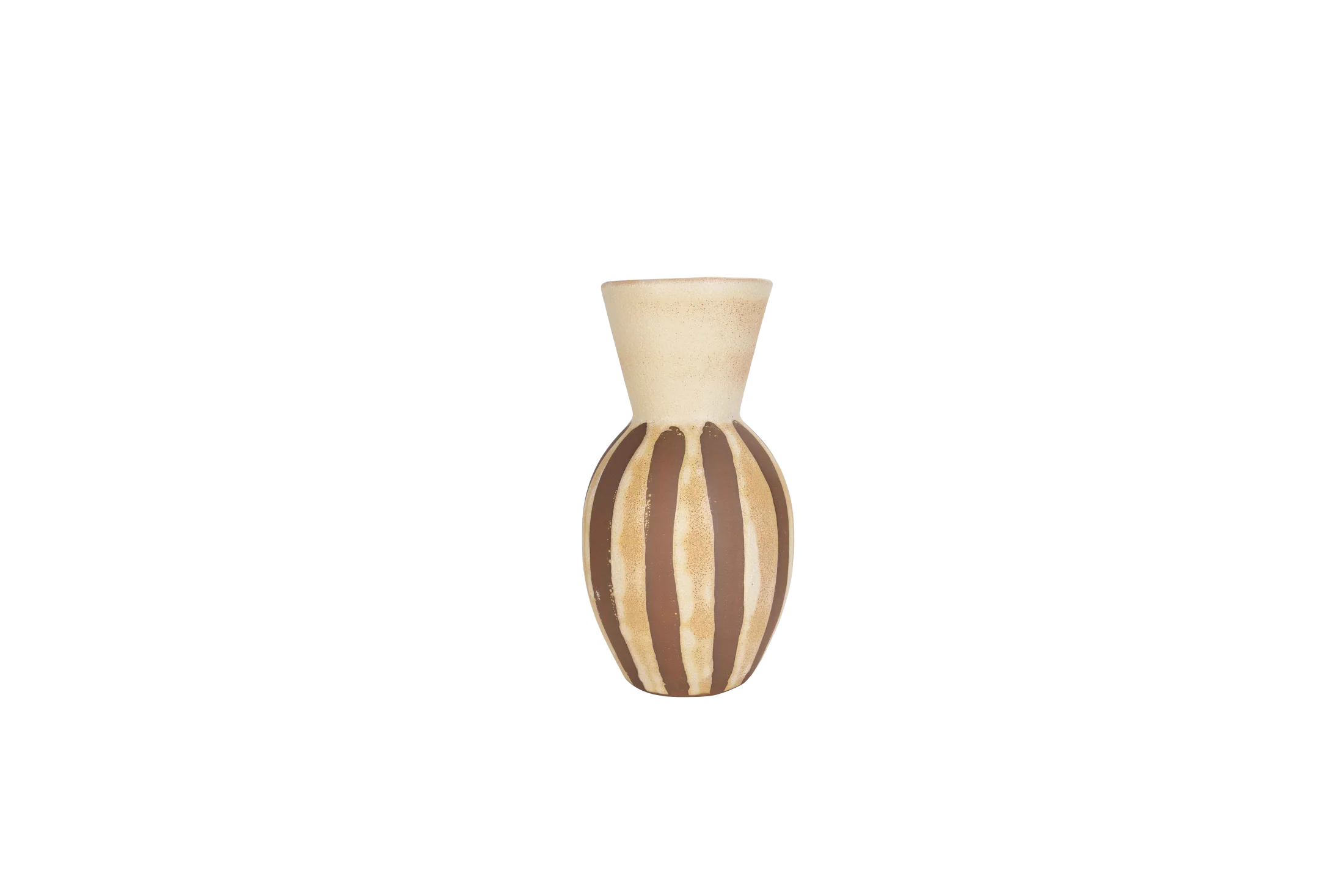 Rosa Striped Vase